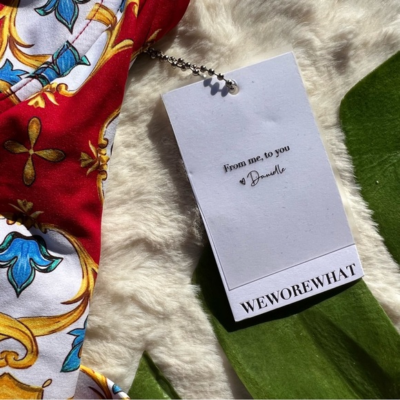 WeWoreWhat Vintage Danielle Belted One Piece Swimsuit - Picture 11 of 14